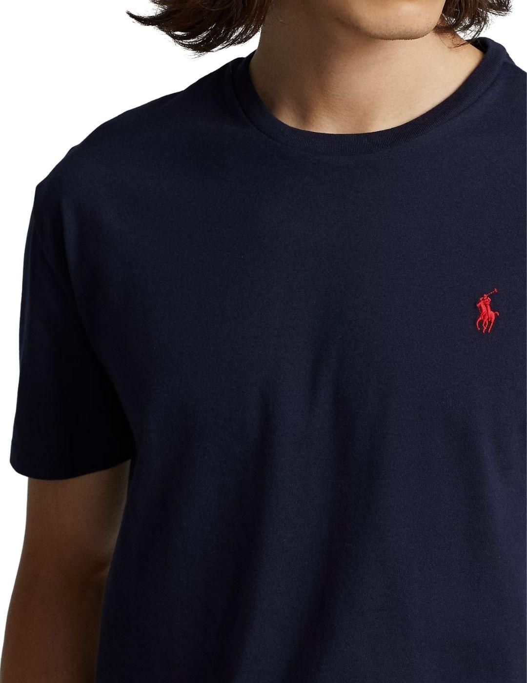Ralph Lauren Camiseta manga corta azul marino
