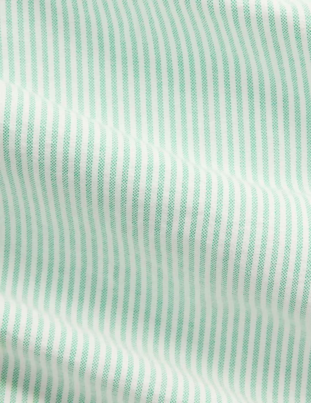 Ralph Lauren Camisa rayas verde y blanco