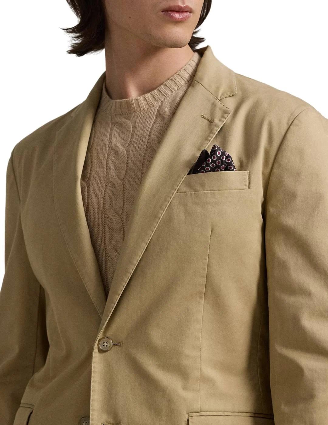 Ralph Lauren Chaqueta de traje Tostado