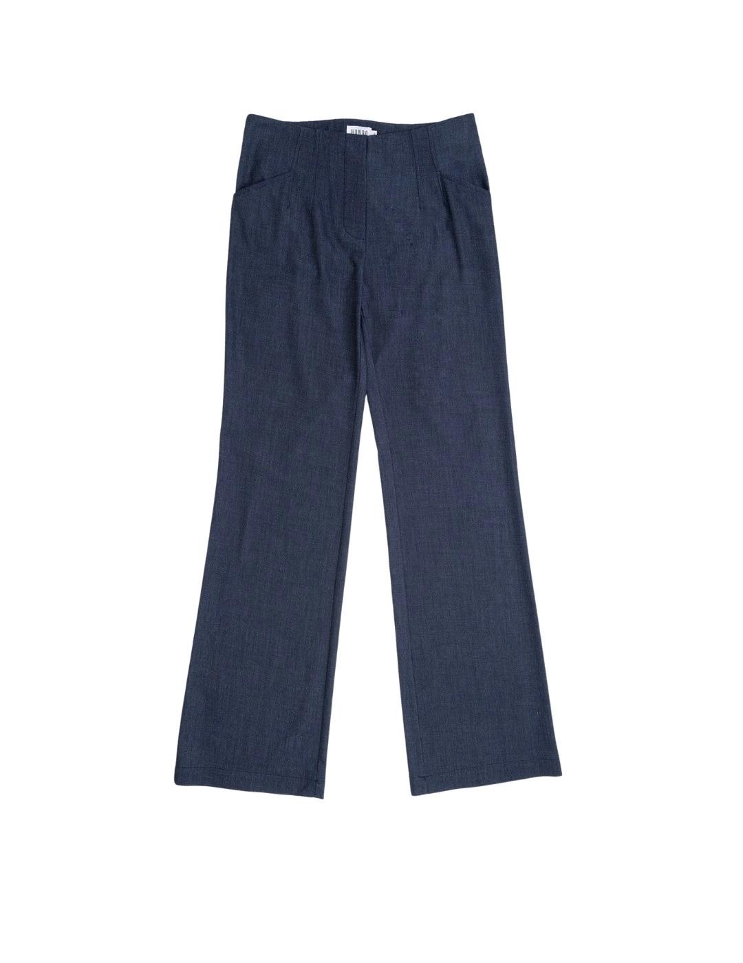 Hongo Pantalón Denim oscuro