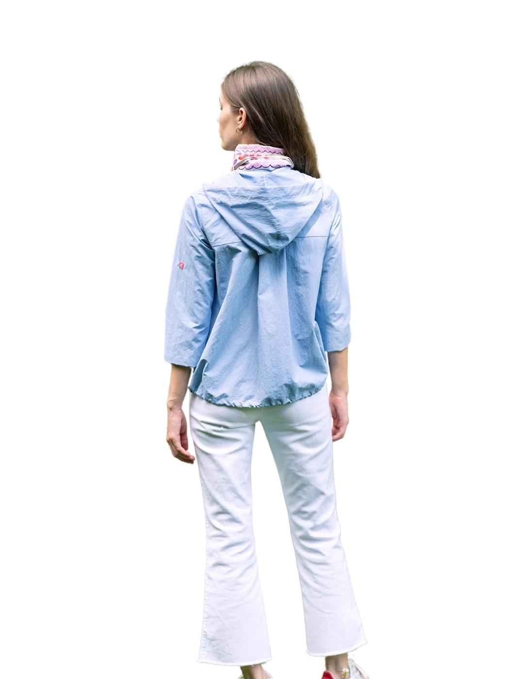 Hongo Chaqueta water resistant Azulon