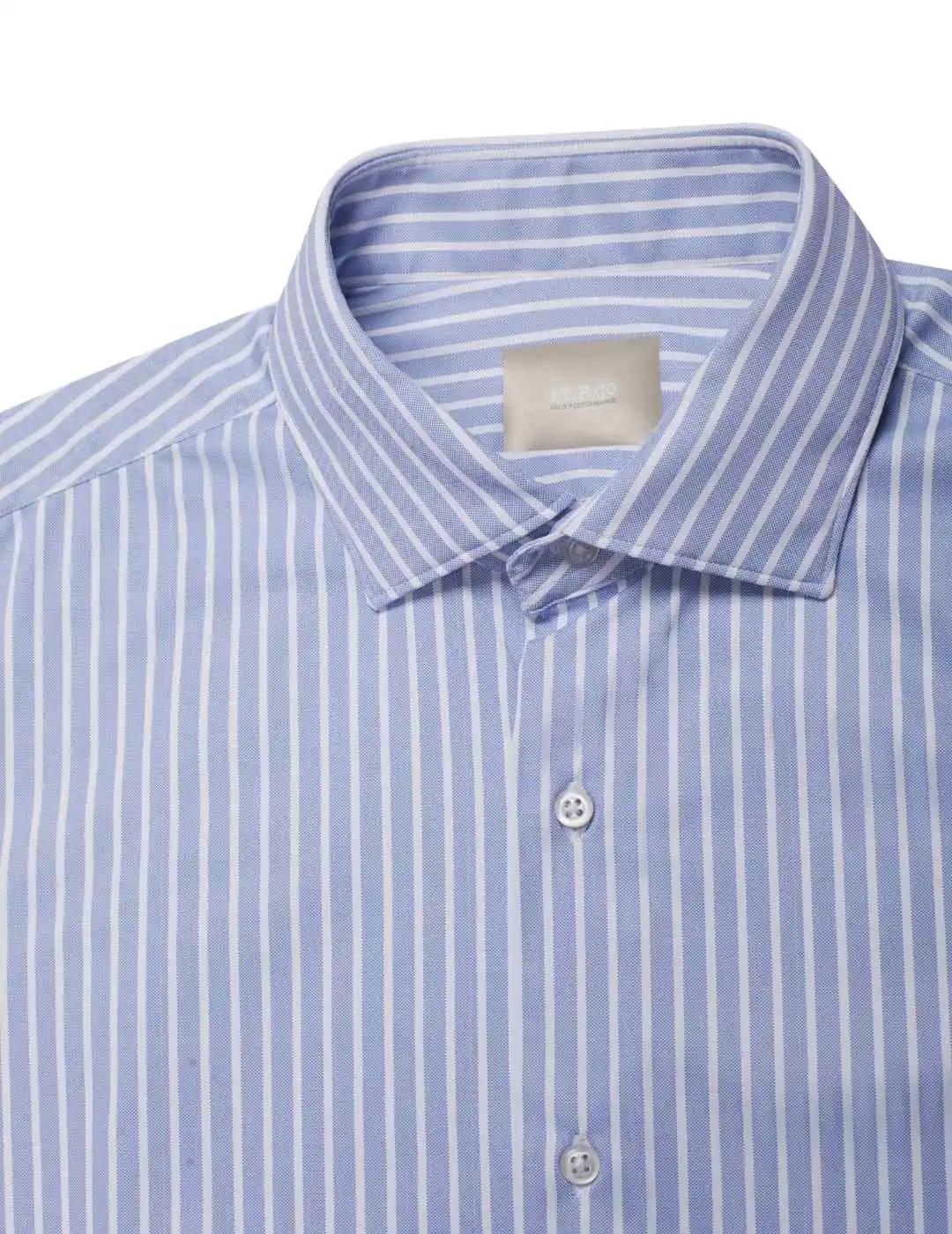 Atpco Camisa Jordan Rayas Azzurro