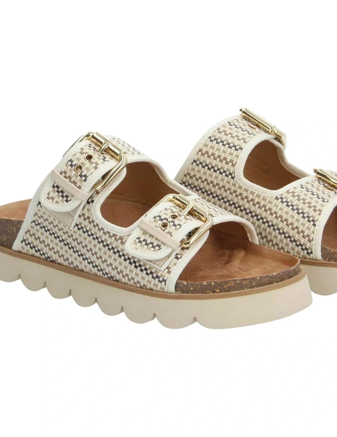 Noname Sandalia Sandy Slap W Grass Nuts