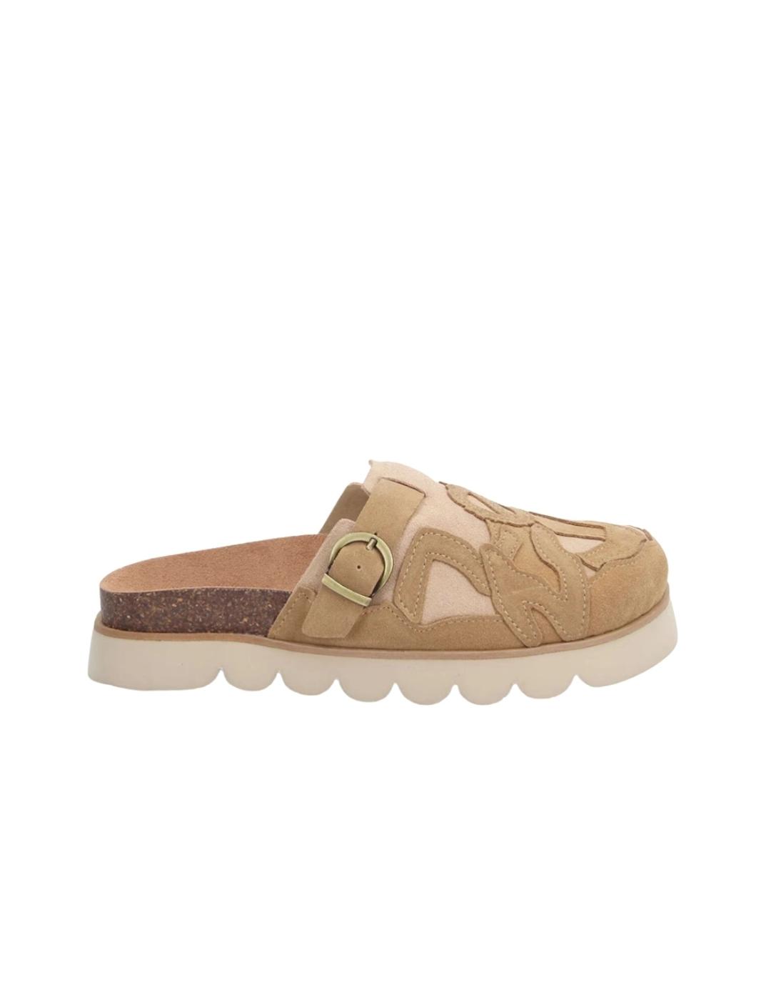Noname Sandalia Sandy Mule W Suede/Suede Sand