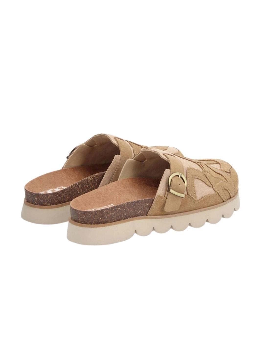 Noname Sandalia Sandy Mule W Suede/Suede Sand