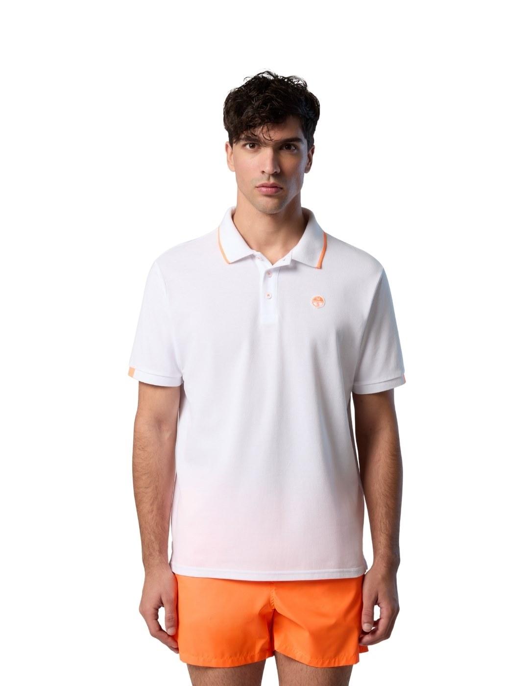 North Sails  Polo Polo Short Sleeve W/Logo  White