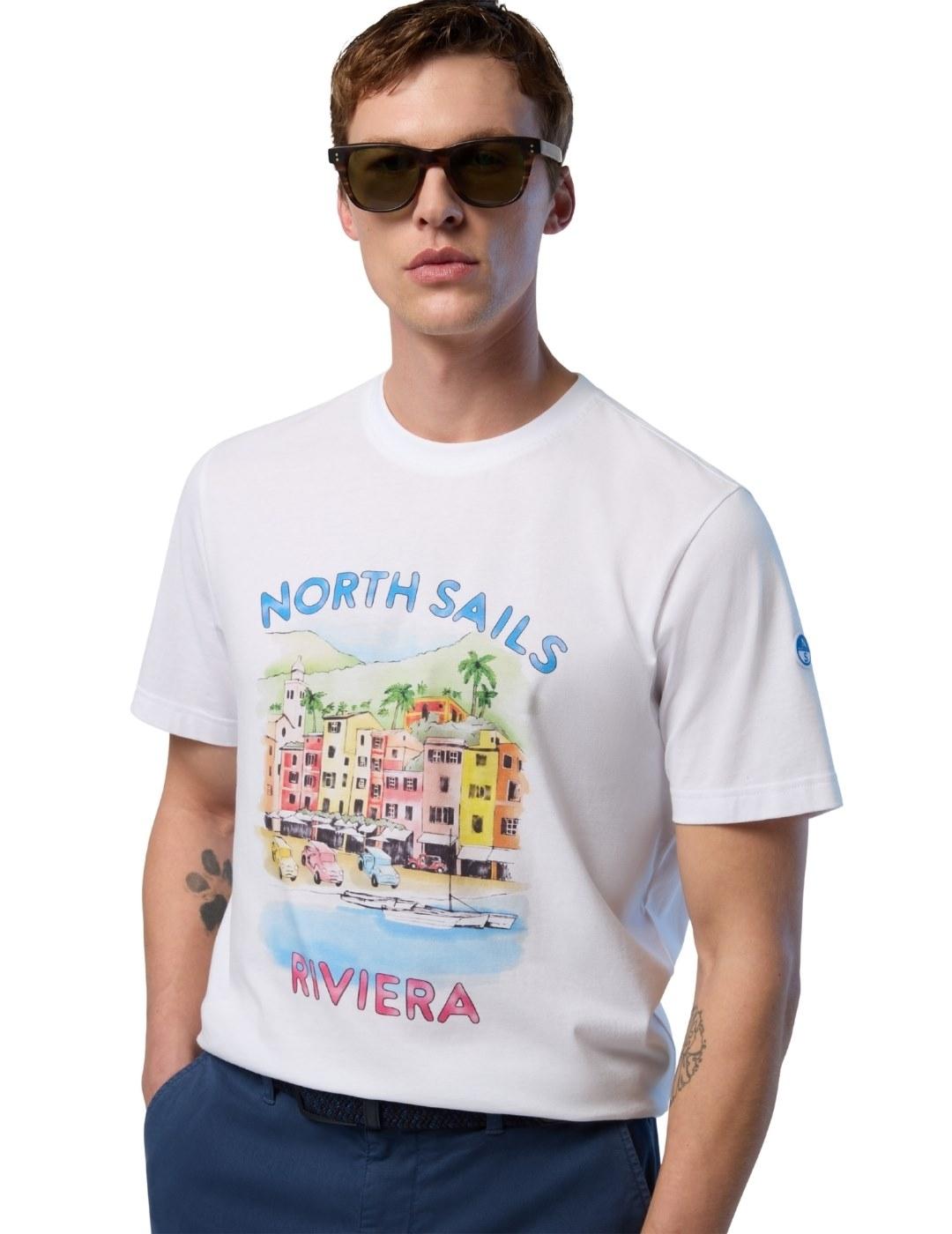 North Sails  Camiseta T-Shirt Short Sleeve  W/Grap