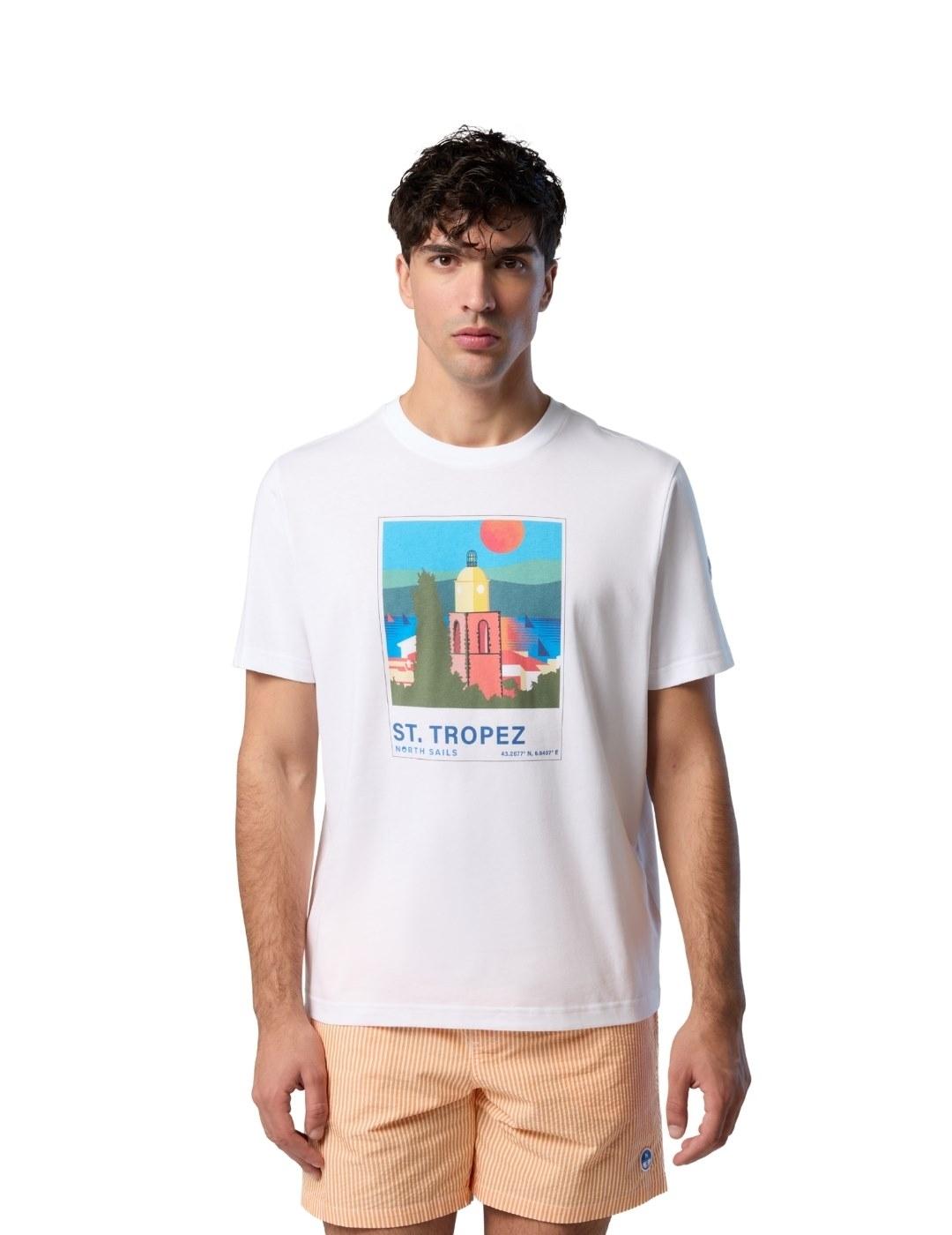 North Sails  Camiseta T-Shirt Short Sleeve  W/Grap