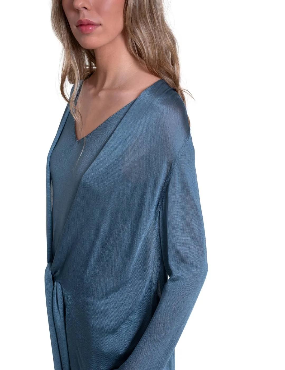 Pisonero Chaqueta Larga Brunello Azul