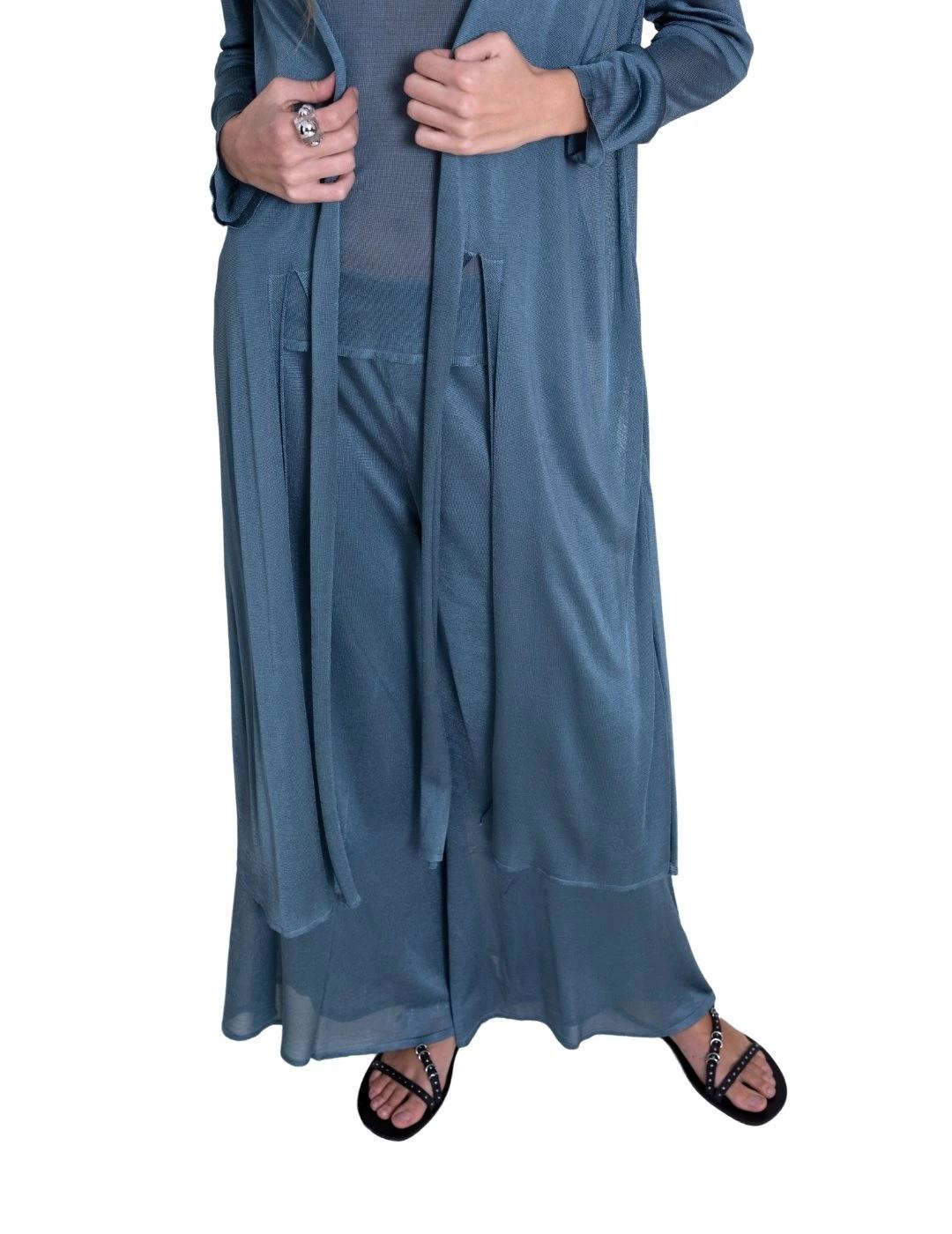 Pisonero Chaqueta Larga Brunello Azul