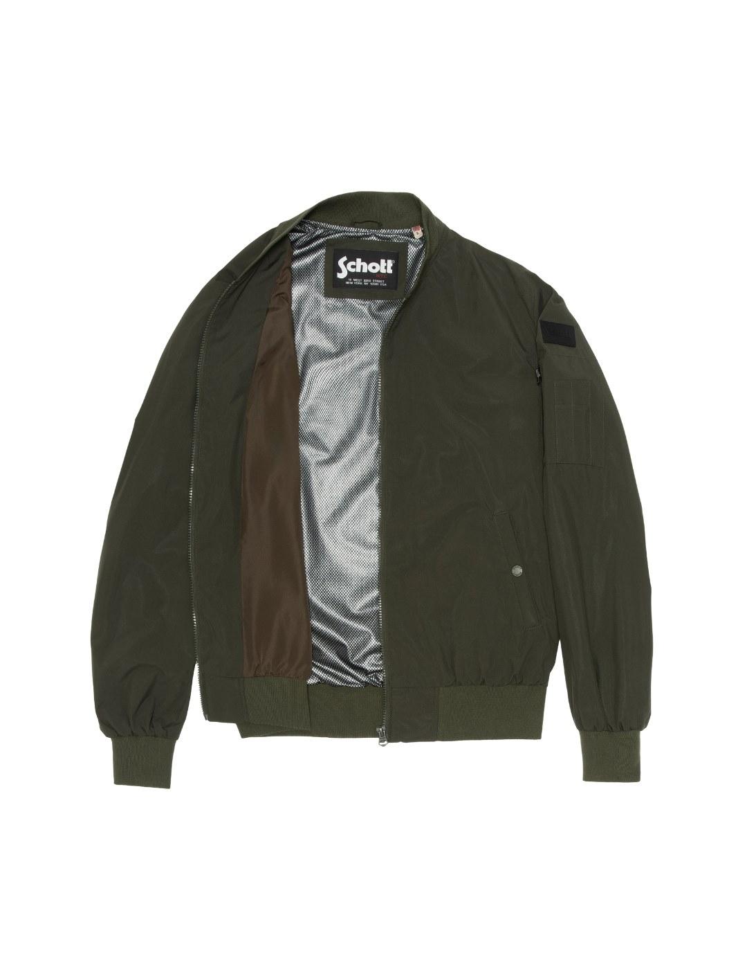 Schott Cazadora Kaki