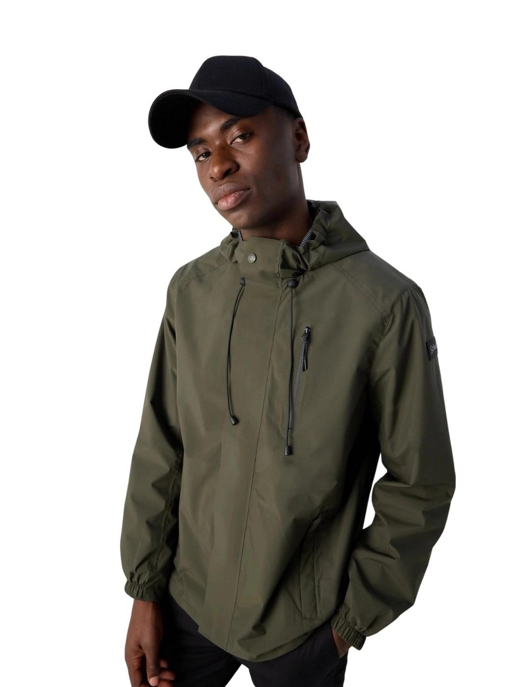 Schott Cazadora Verde Kaki