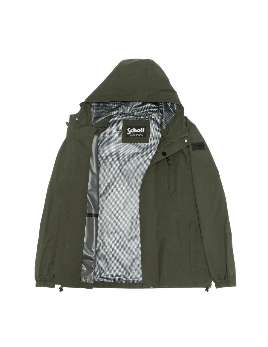 Schott Cazadora Verde Kaki