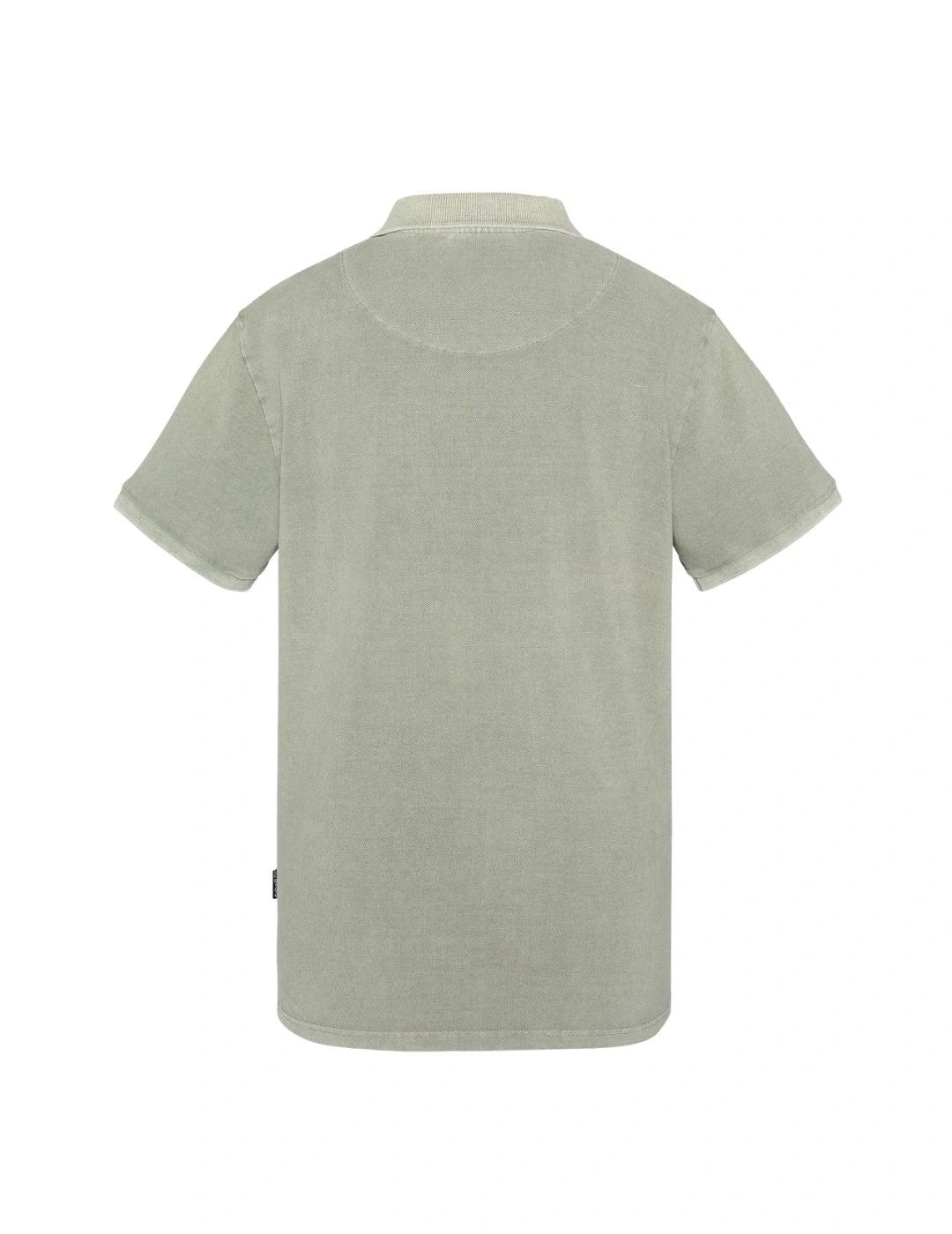 Schott Polo Verde Sage Kaki