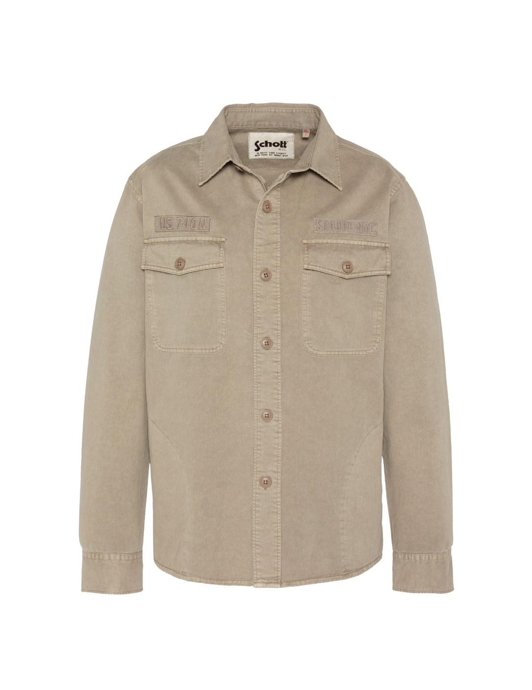 Schott Cazadora Taupe