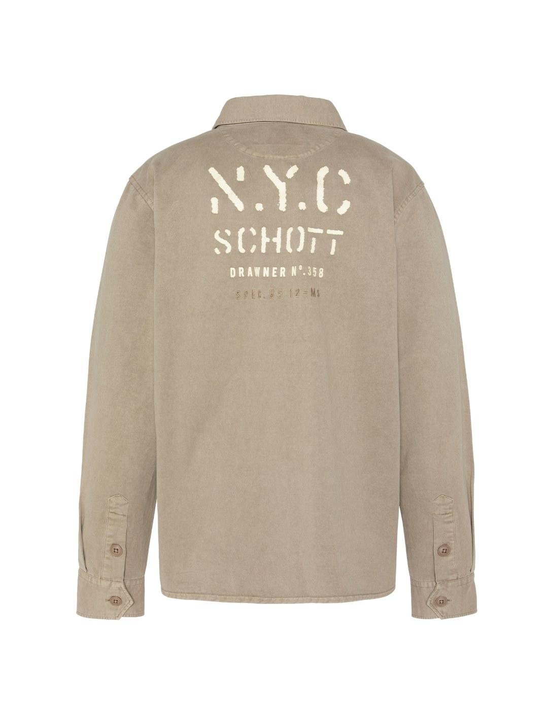 Schott Cazadora Taupe