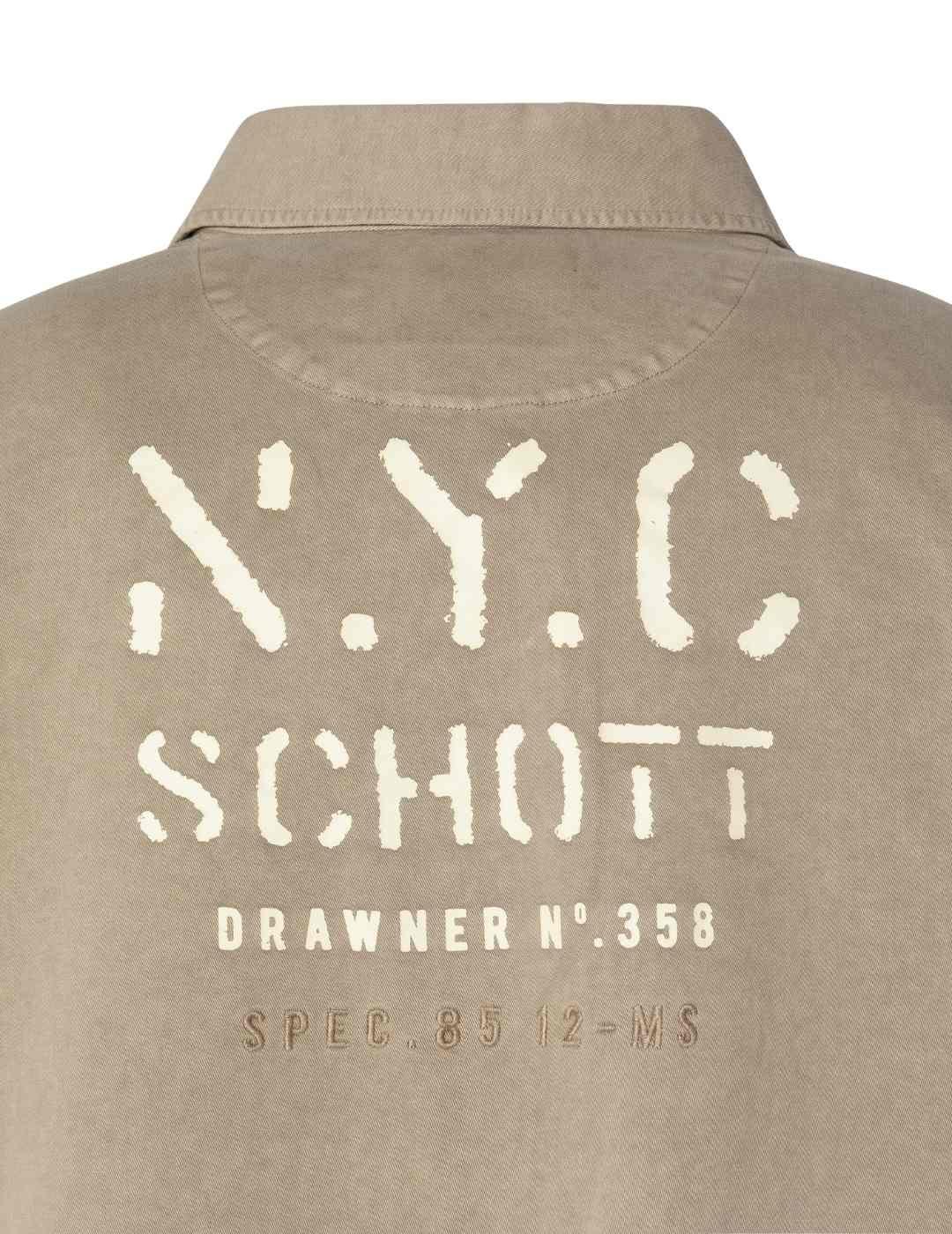 Schott Cazadora Taupe