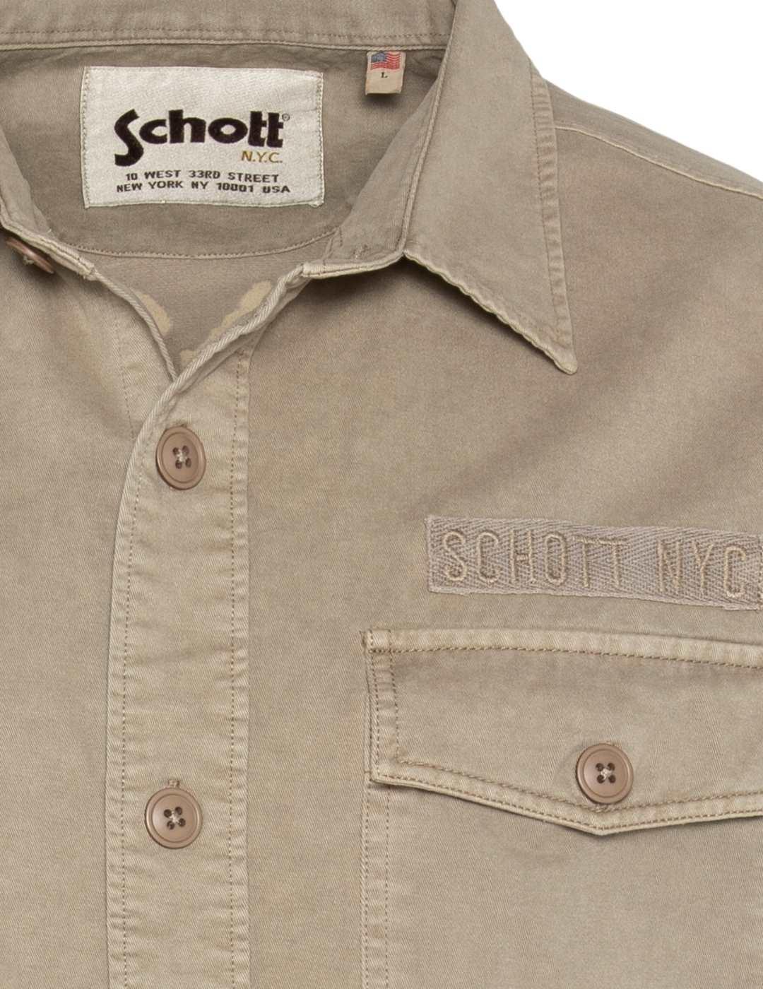 Schott Cazadora Taupe