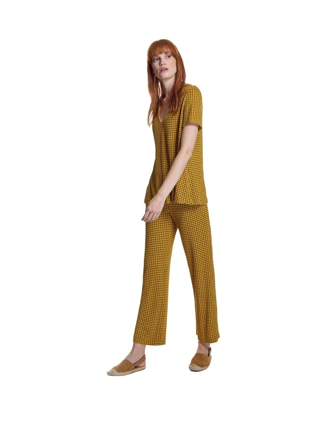 Alba Conde Blusa de punto Amarilla