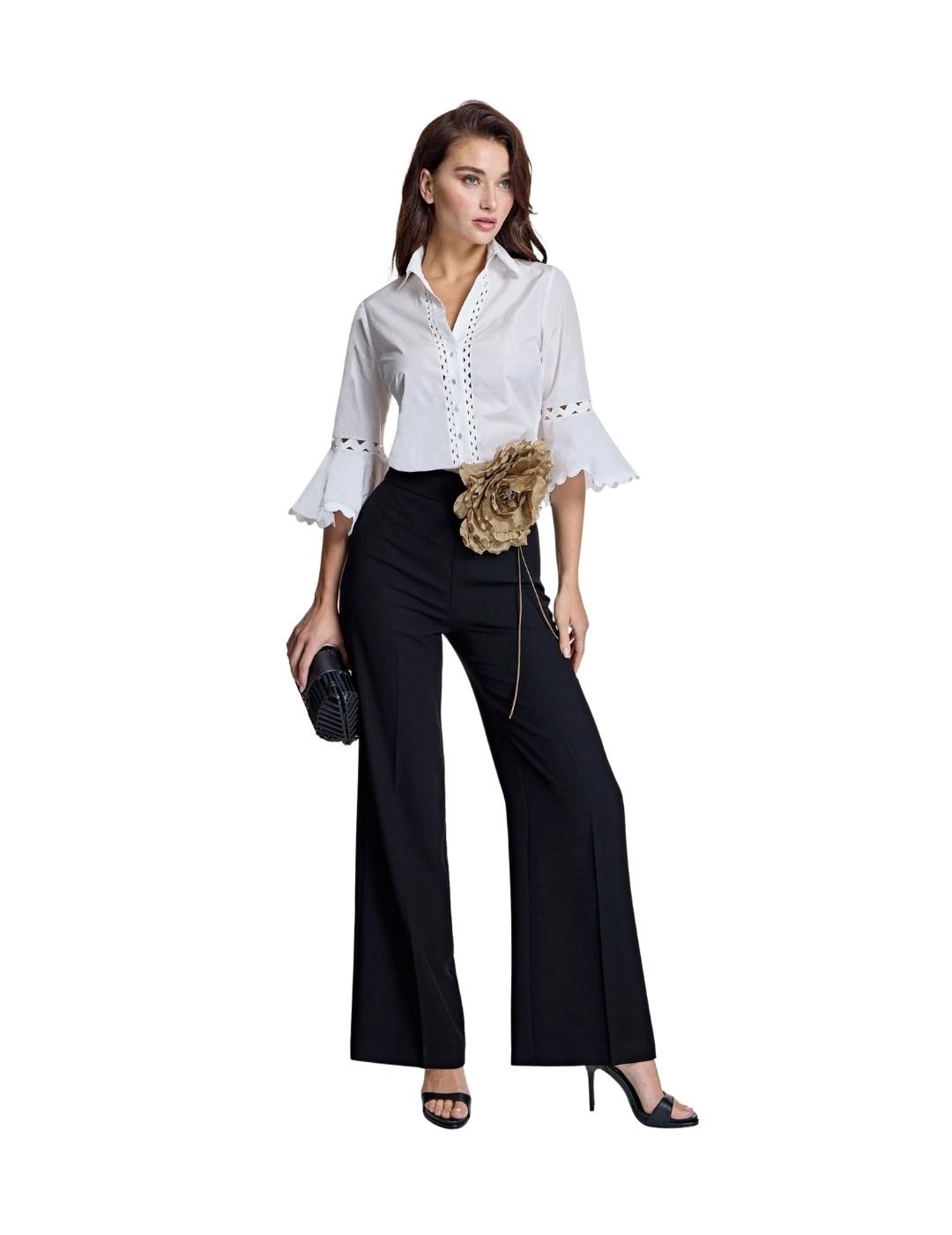 Alba Conde Pantalón Negro fiesta