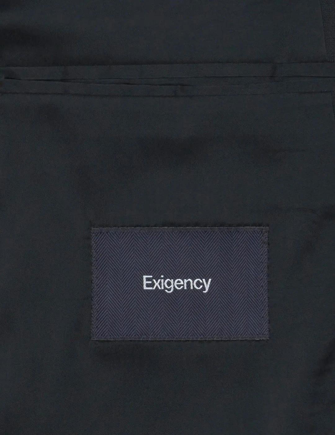 EXIGENCY TRAJE AZUL MARINO