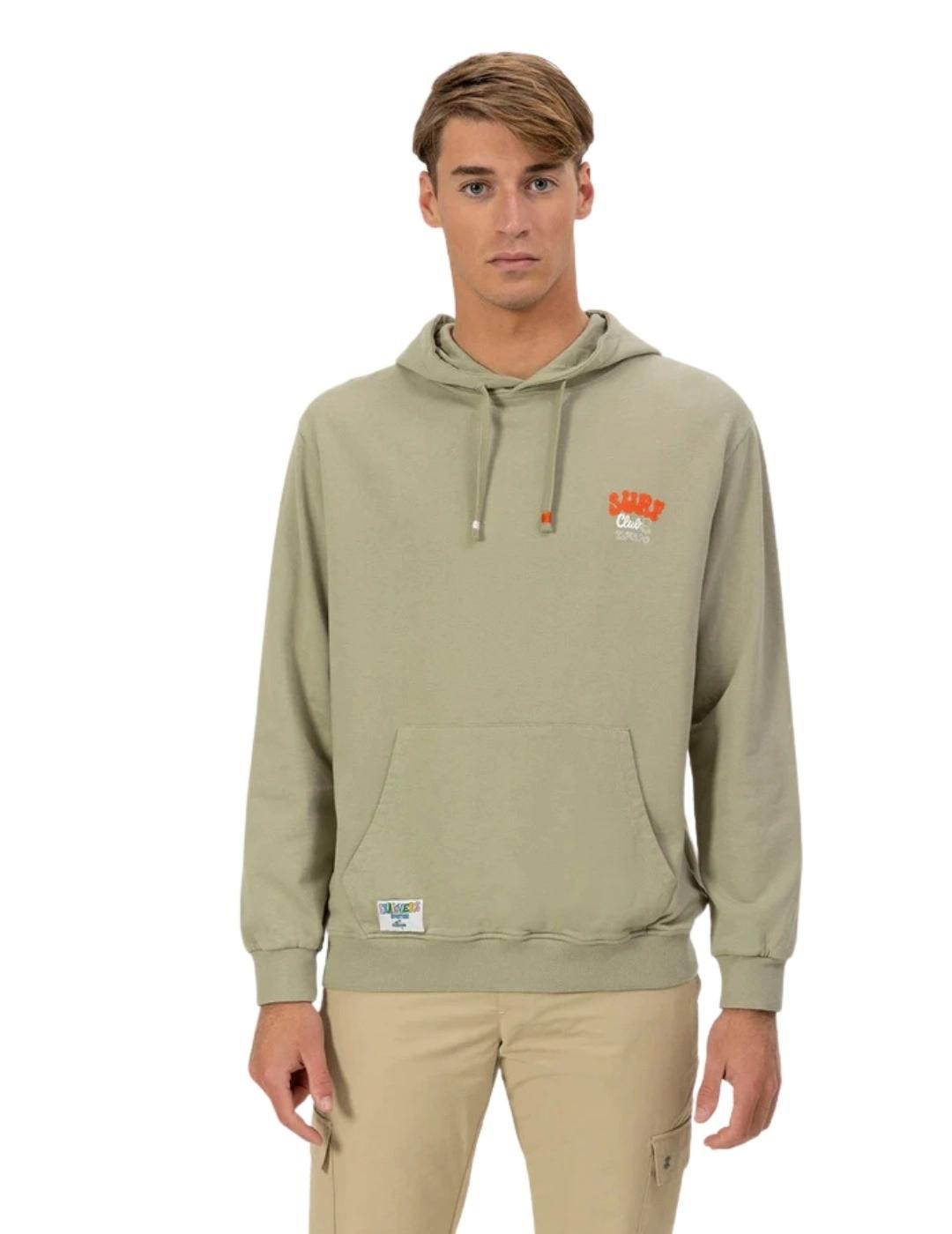 El Pulpo Sudadera verde Surfboard