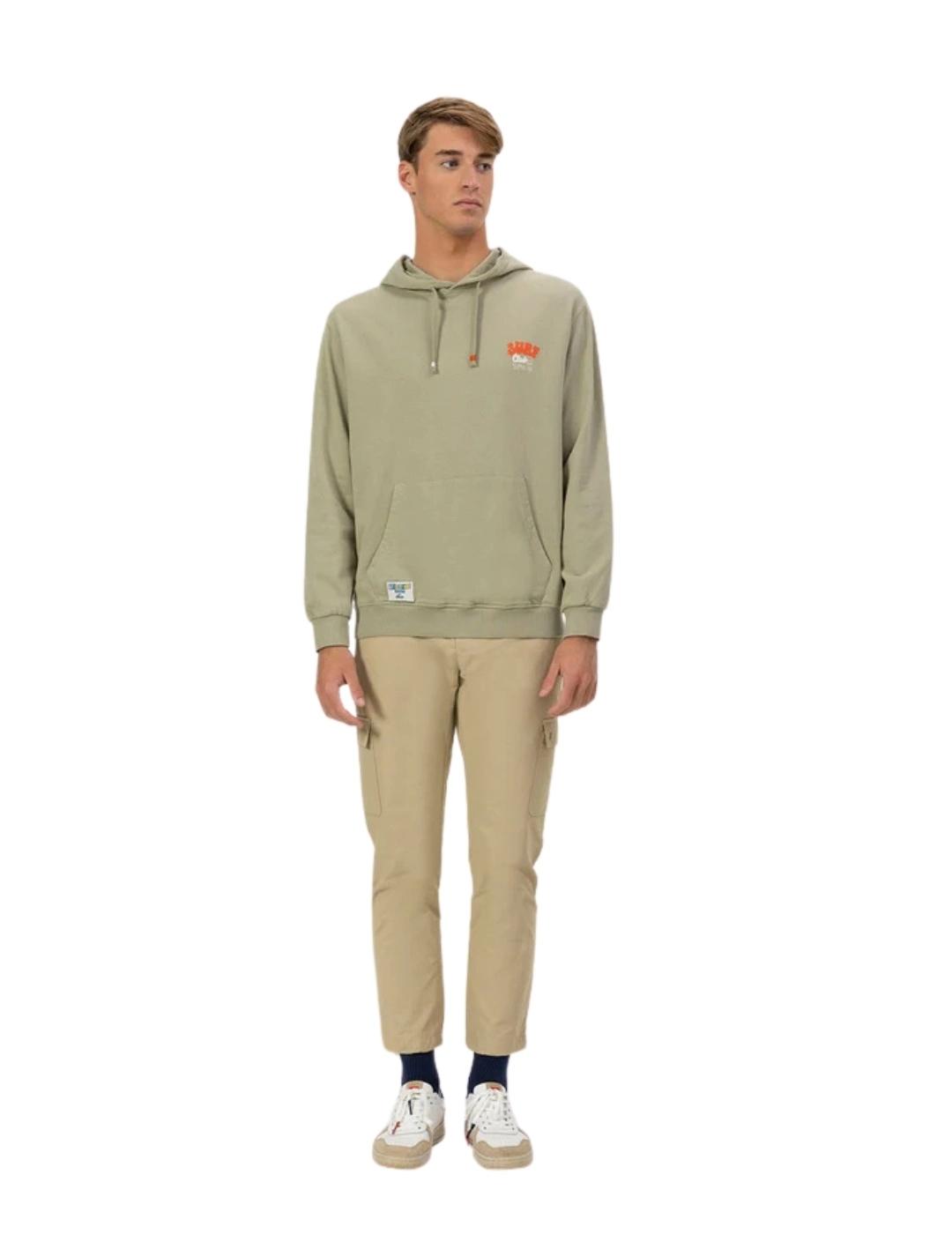 El Pulpo Sudadera verde Surfboard