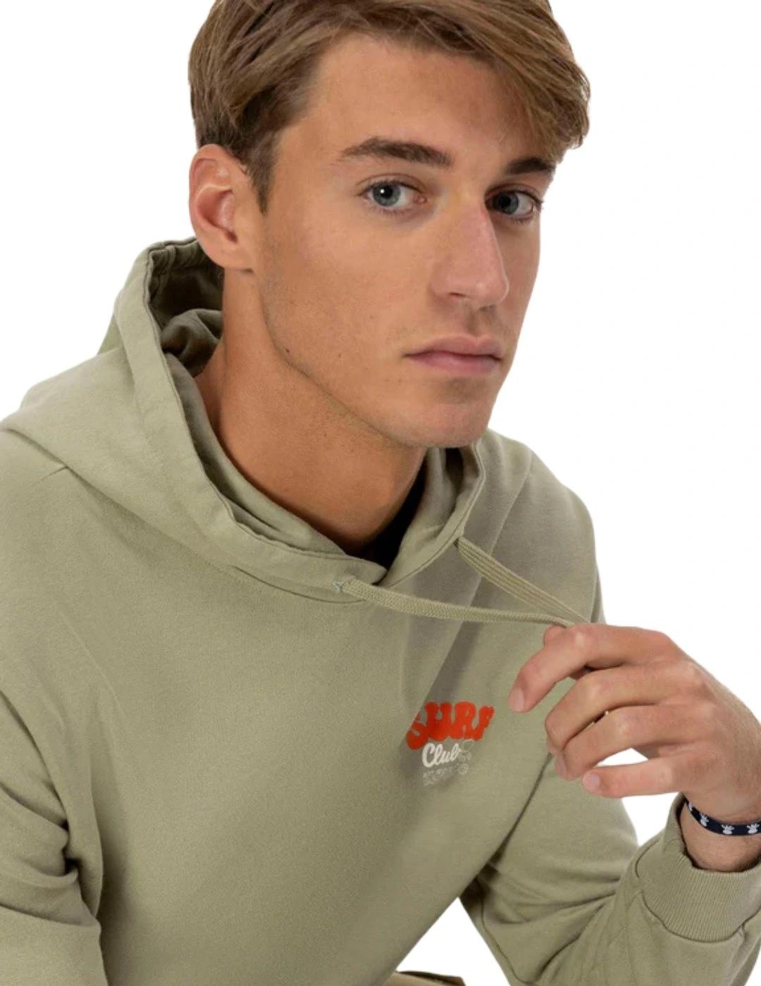 El Pulpo Sudadera verde Surfboard