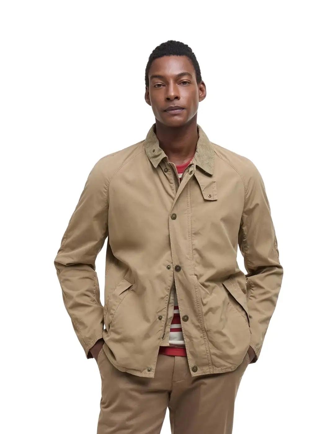 Barbour Chaqueta Tracker Casual Beige hombre