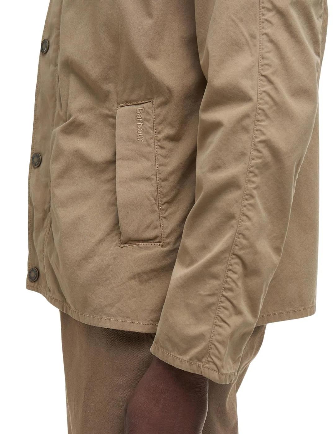 Barbour Chaqueta Tracker Casual Beige hombre