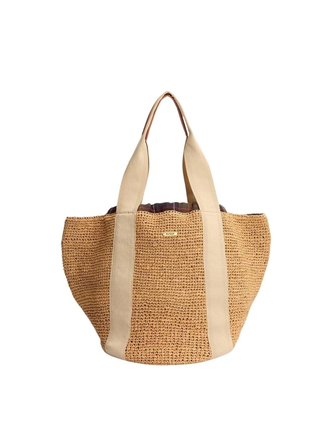 Barbour Lily Beach Tote Bag Natural