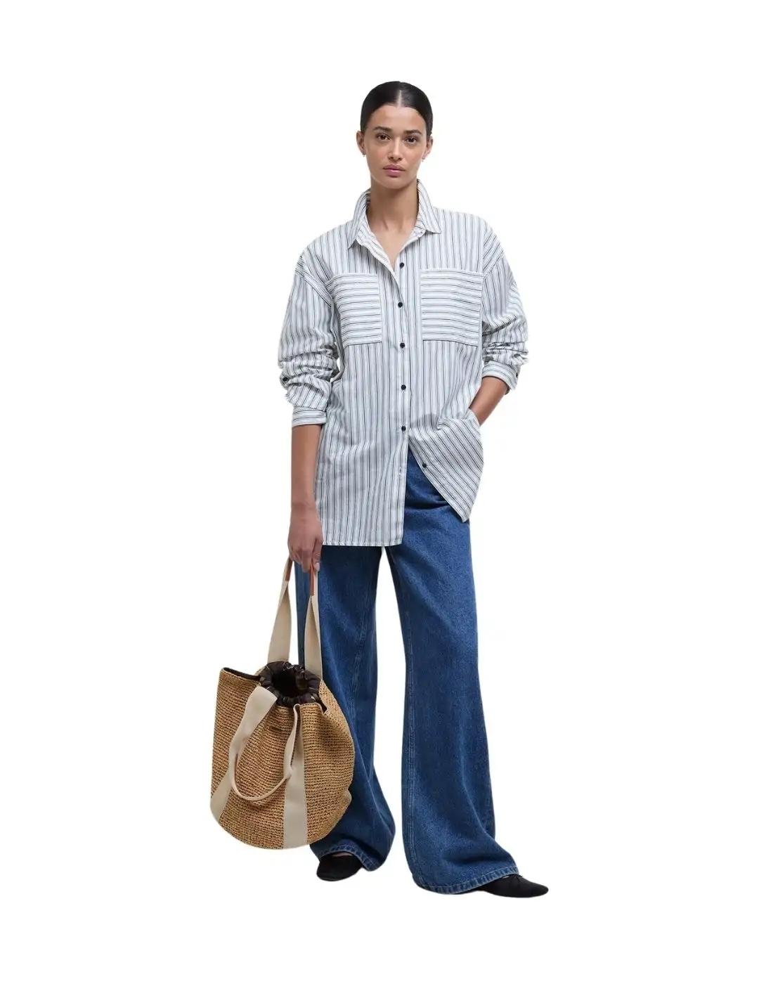 Barbour Lily Beach Tote Bag Natural