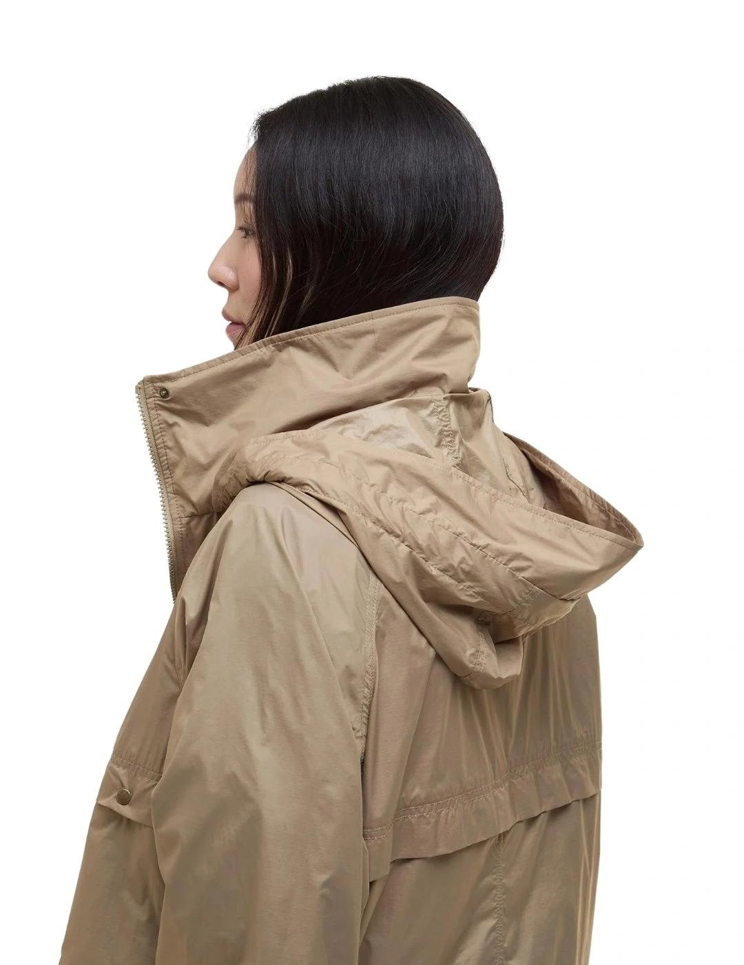 Barbour Chaqueta Greer Showerproof Beige mujer