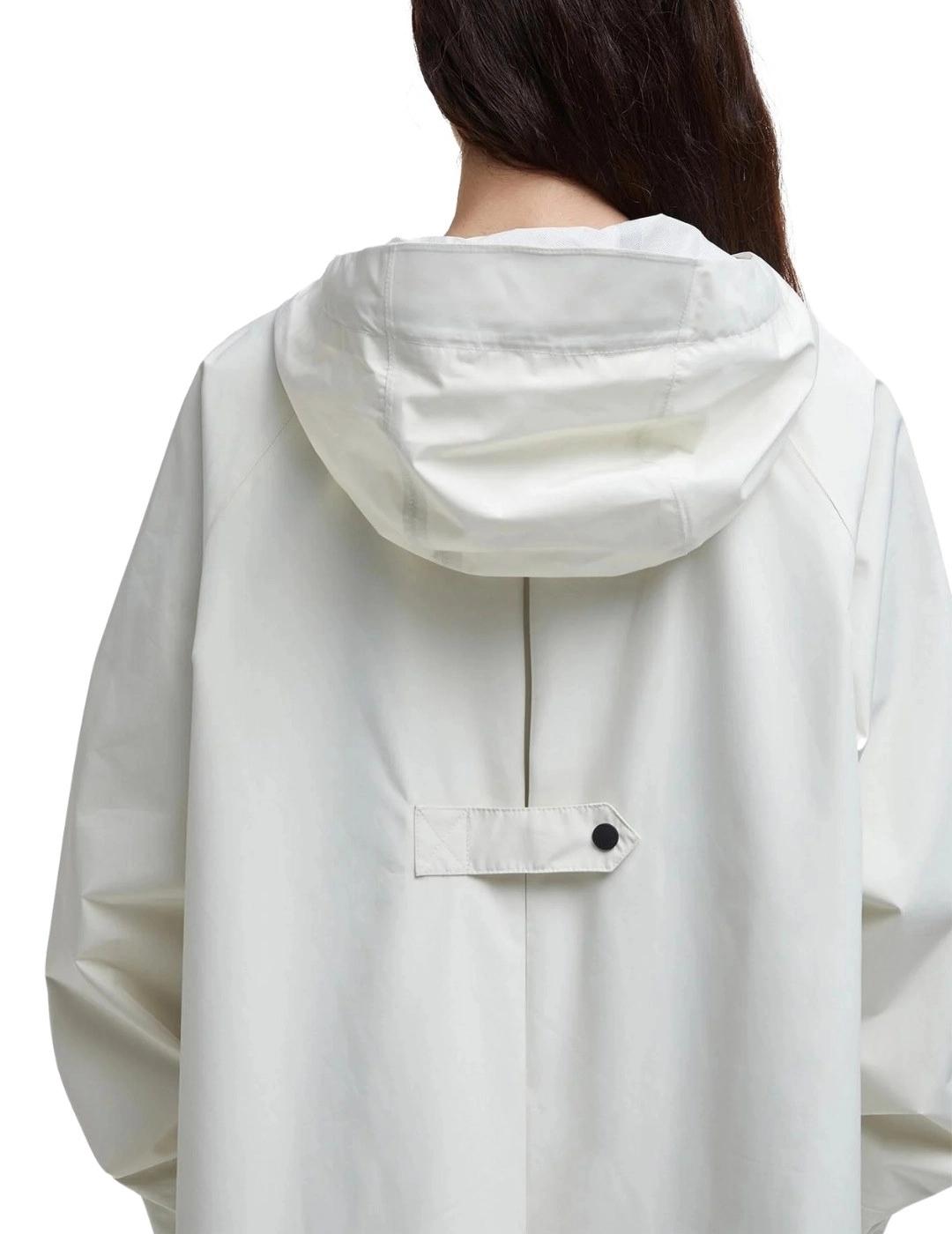 Barbour Parka Jayla Waterproof Blanca mujer