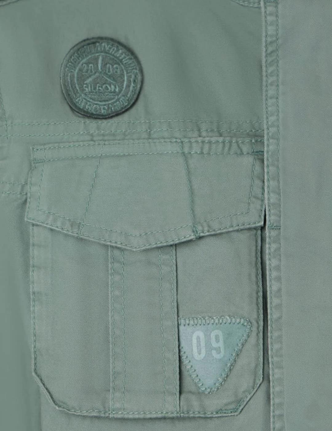 Silbon Parka Military Garment Dye Verde