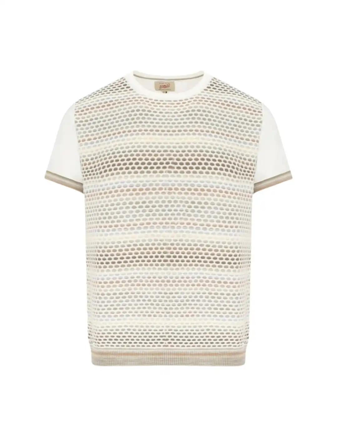 BOB Camiseta manga corta blanca Hombre