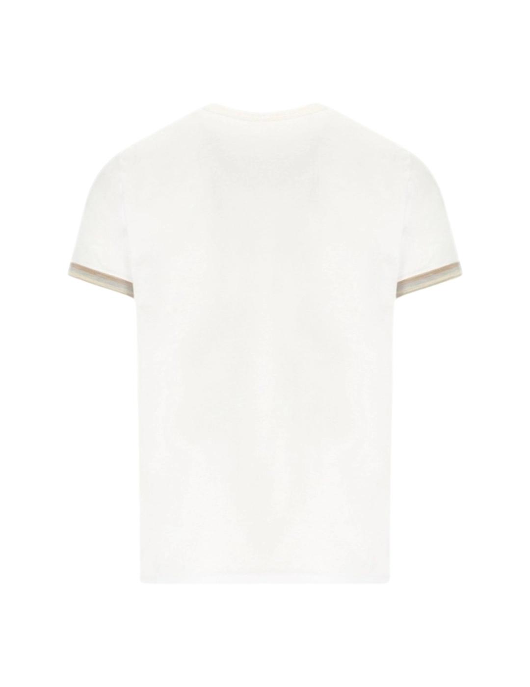 BOB Camiseta manga corta blanca Hombre