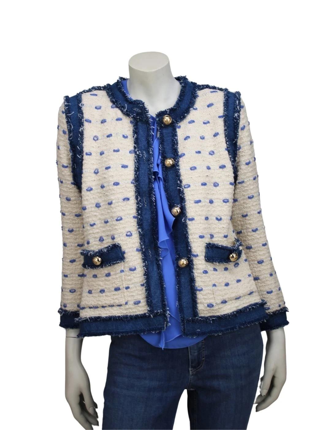 The Extreme Collection Chaqueta Tweed Beige Picard