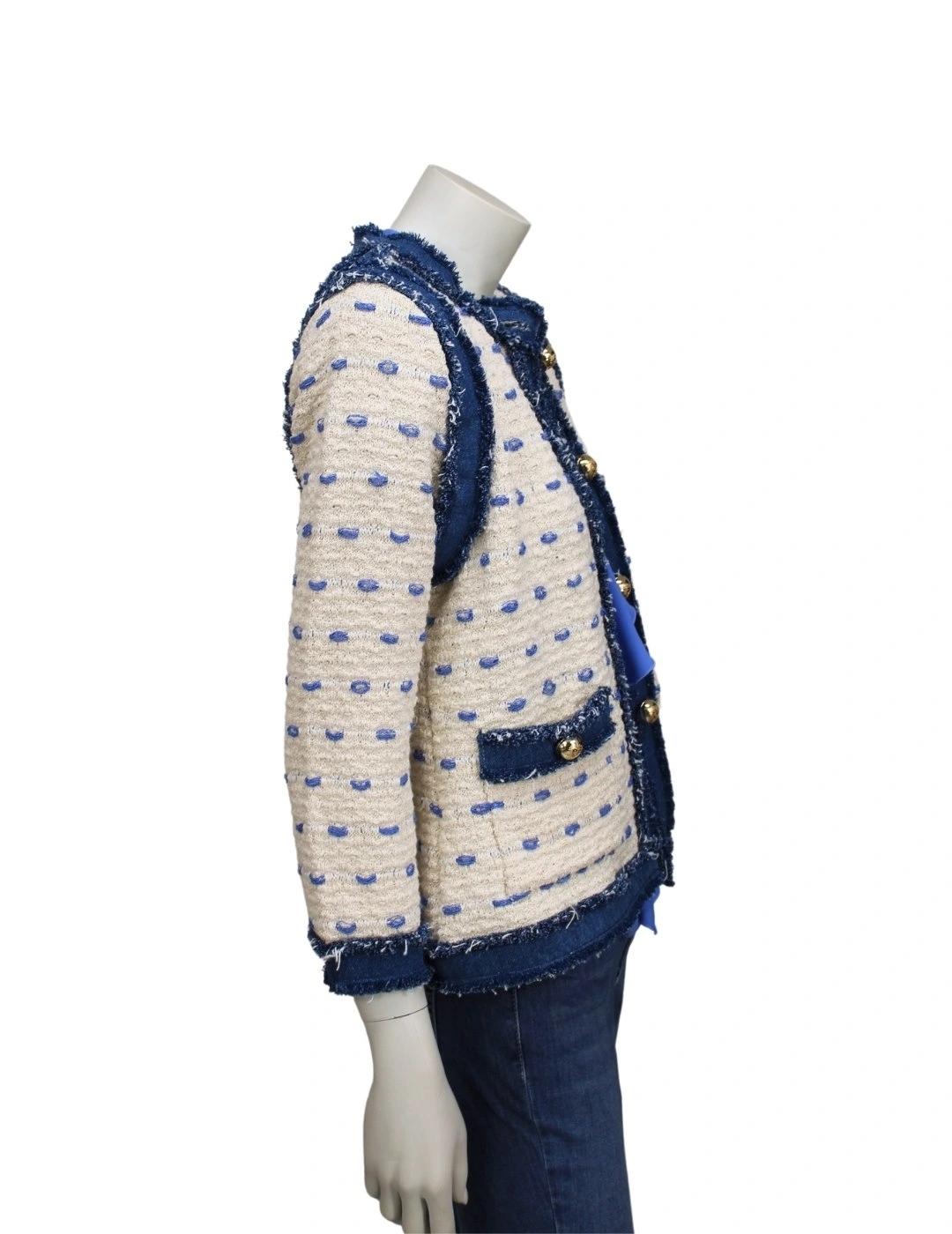 The Extreme Collection Chaqueta Tweed Beige Picard