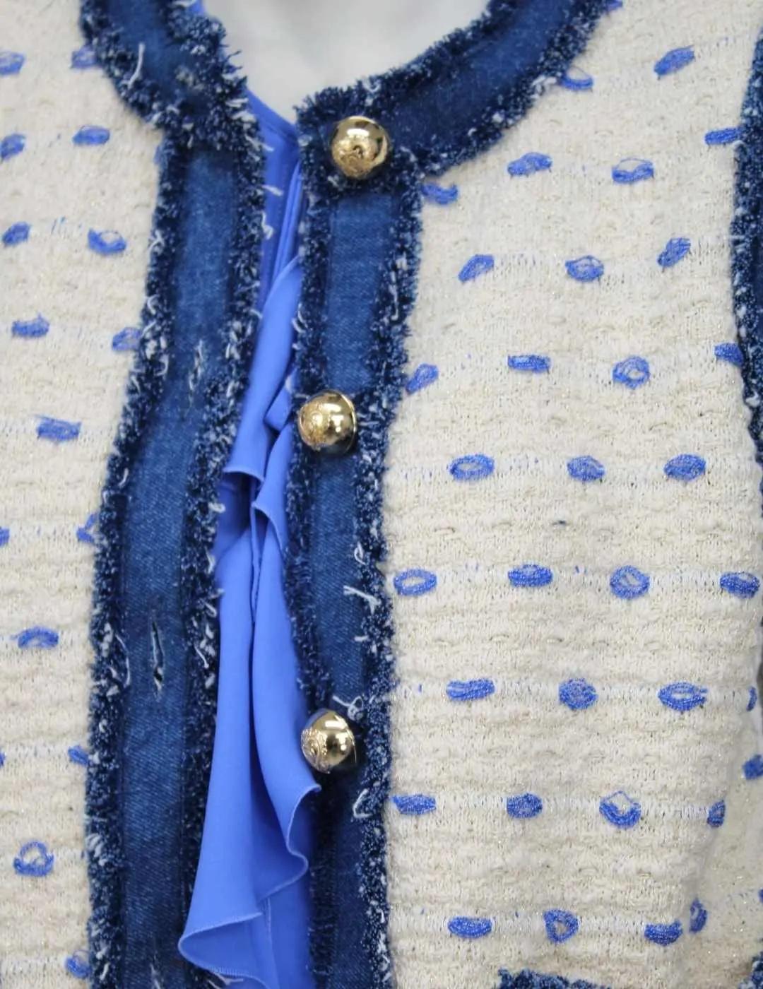 The Extreme Collection Chaqueta Tweed Beige Picard