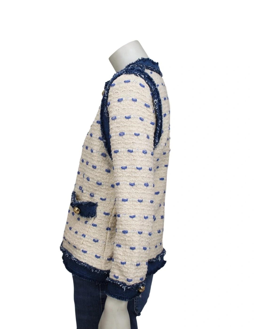 The Extreme Collection Chaqueta Tweed Beige Picard