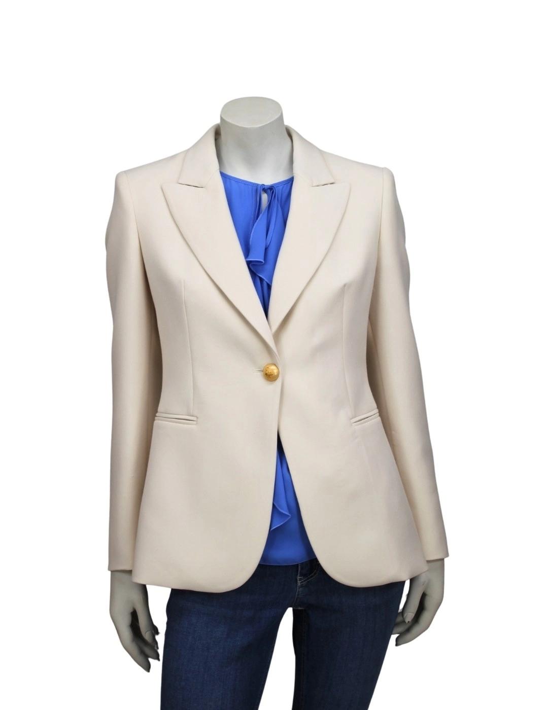 The Extreme Collection Blazer 1 Botón Blanco Teodo