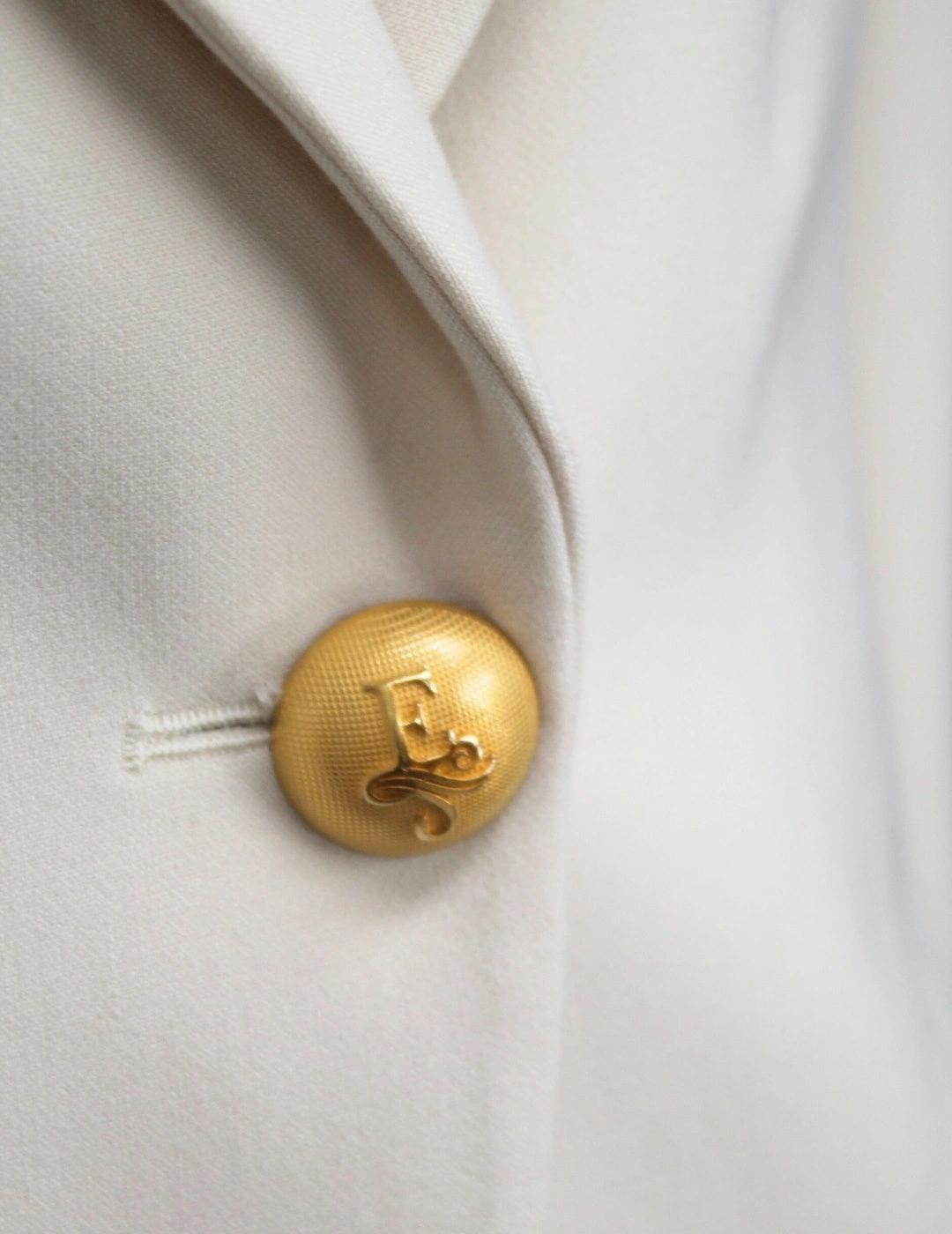 The Extreme Collection Blazer 1 Botón Blanco Teodo