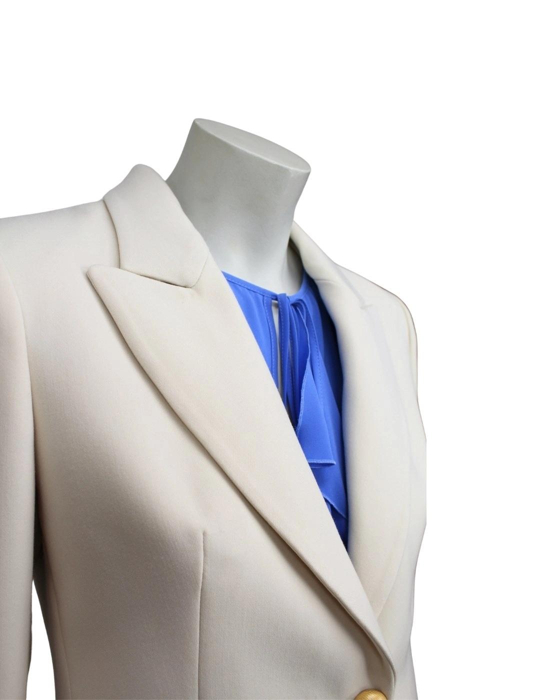 The Extreme Collection Blazer 1 Botón Blanco Teodo