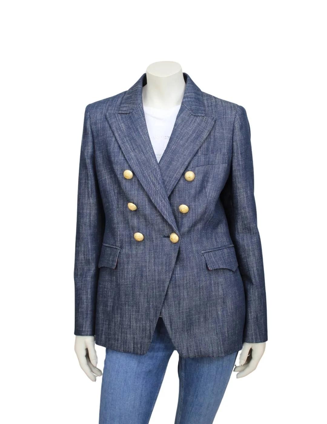The Extreme Collection Blazer Denim Cruzada Pietro