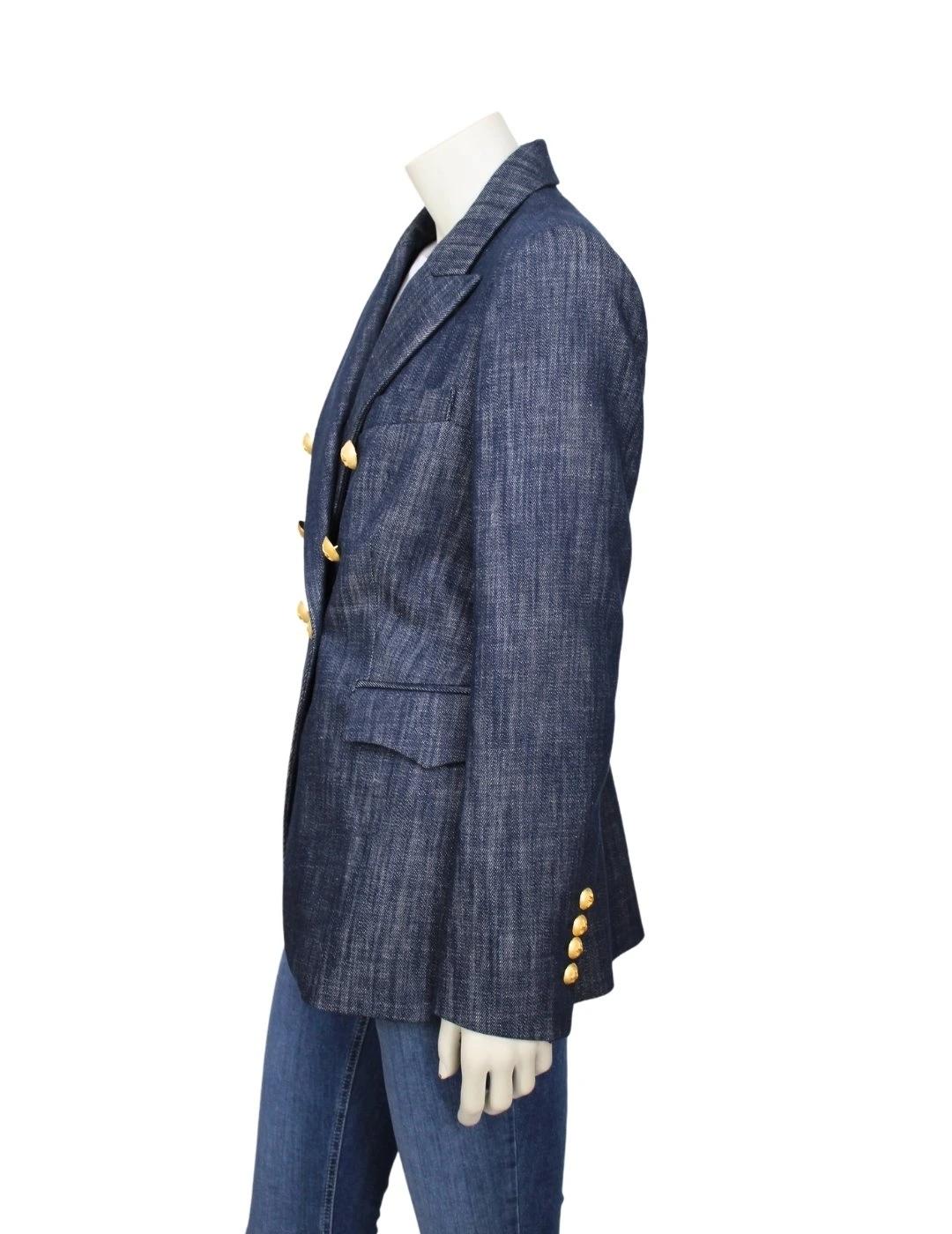 The Extreme Collection Blazer Denim Cruzada Pietro