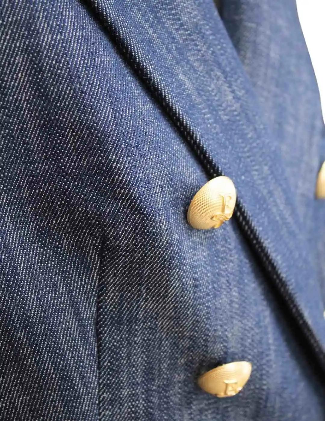 The Extreme Collection Blazer Denim Cruzada Pietro