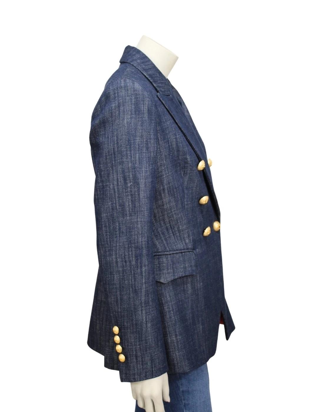 The Extreme Collection Blazer Denim Cruzada Pietro