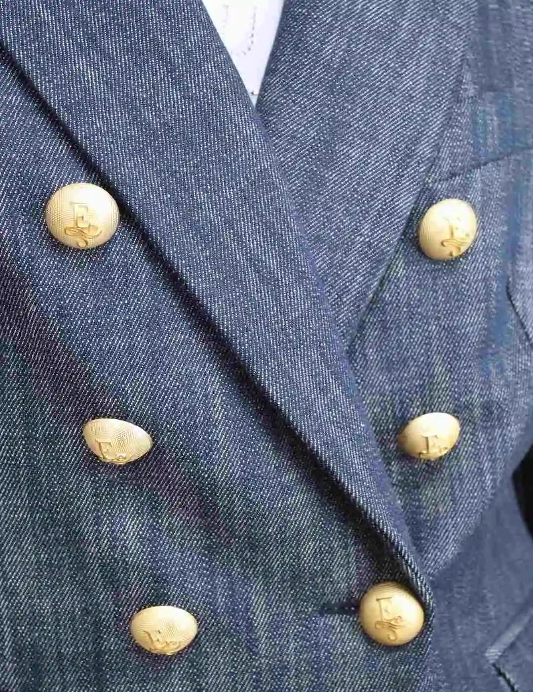 The Extreme Collection Blazer Denim Cruzada Pietro