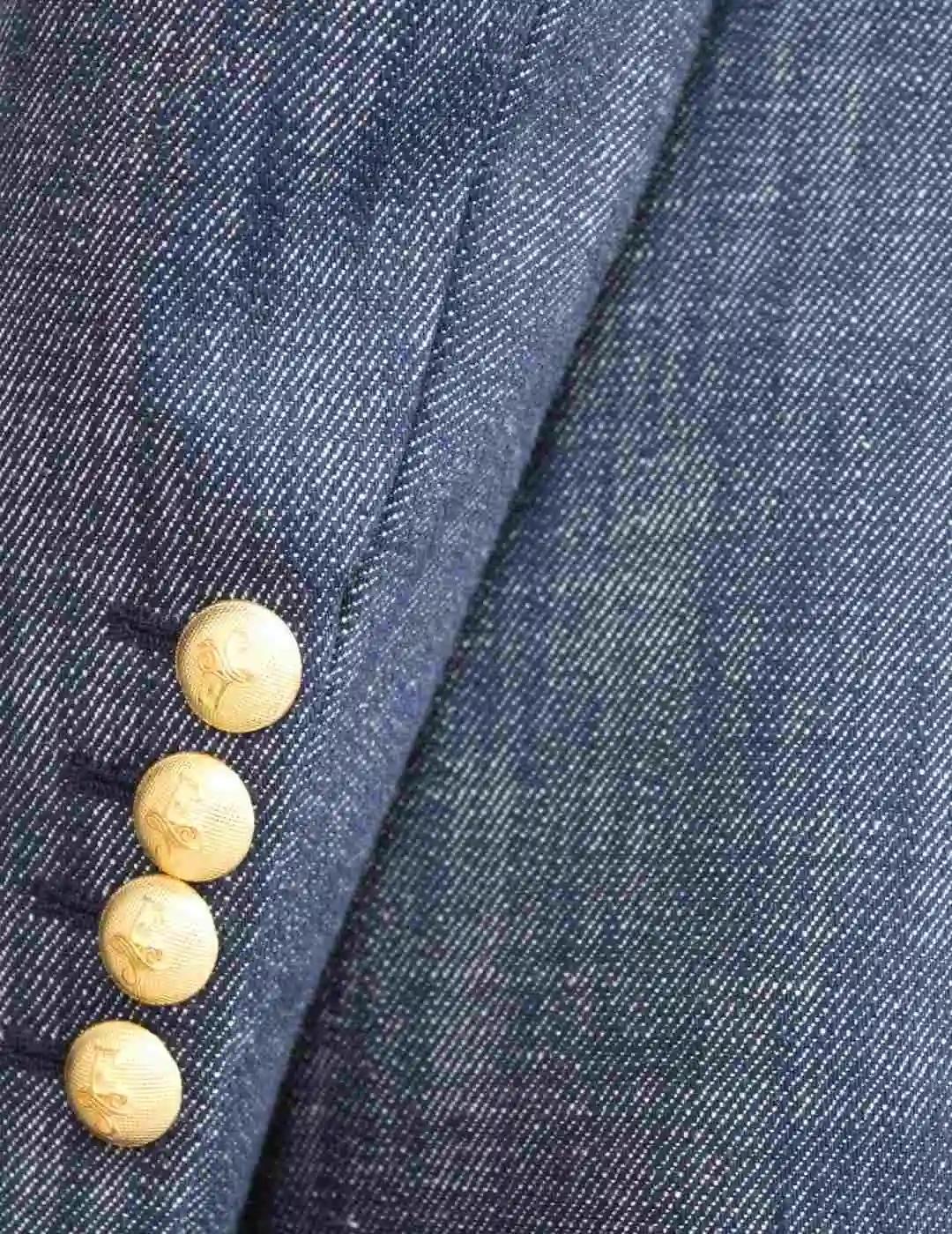 The Extreme Collection Blazer Denim Cruzada Pietro